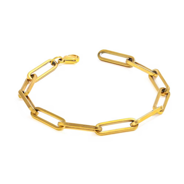 Large Paperclip Bracelet