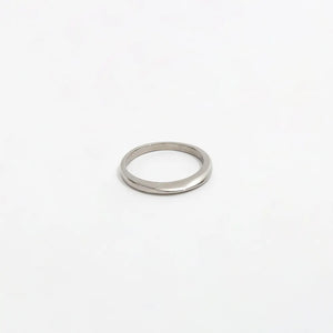 Small Dome Silver Ring