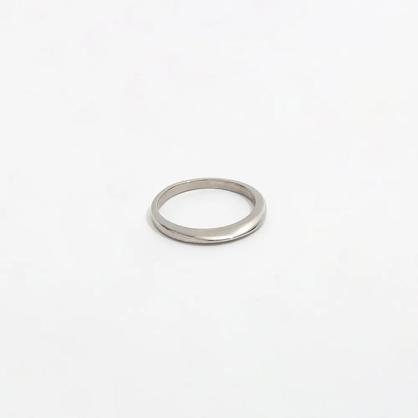 Small Dome Silver Ring