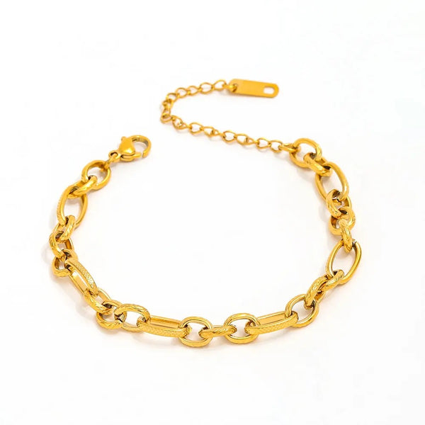 Round Link Bracelet