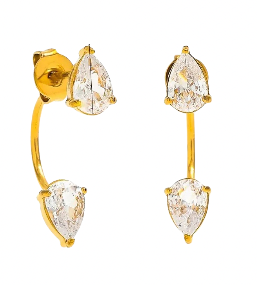 Gold Stud Earrings