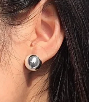 PacMan Silver Studs