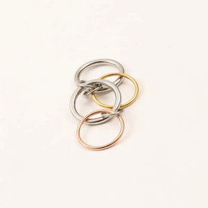 Layered Mixed Metal Ring