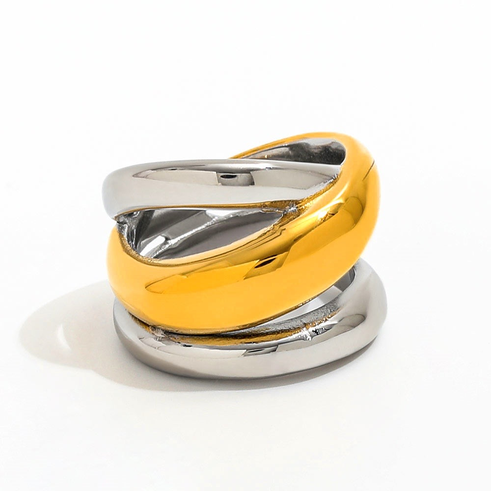 All twisted up ring