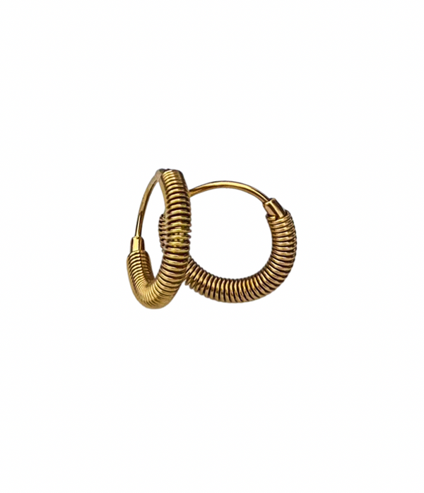 Gold Spring Hoop