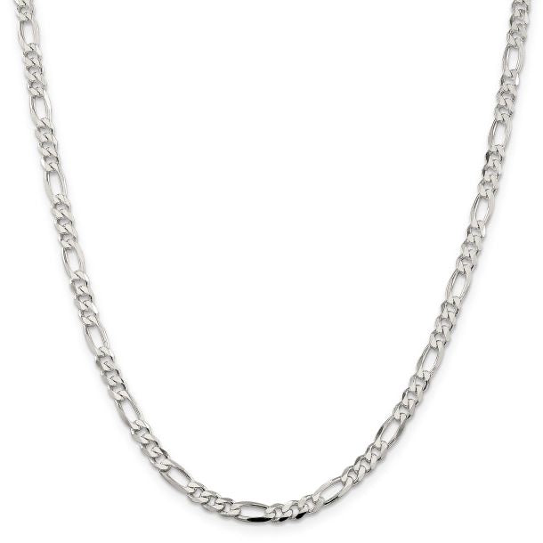 Silver Figaro Necklace
